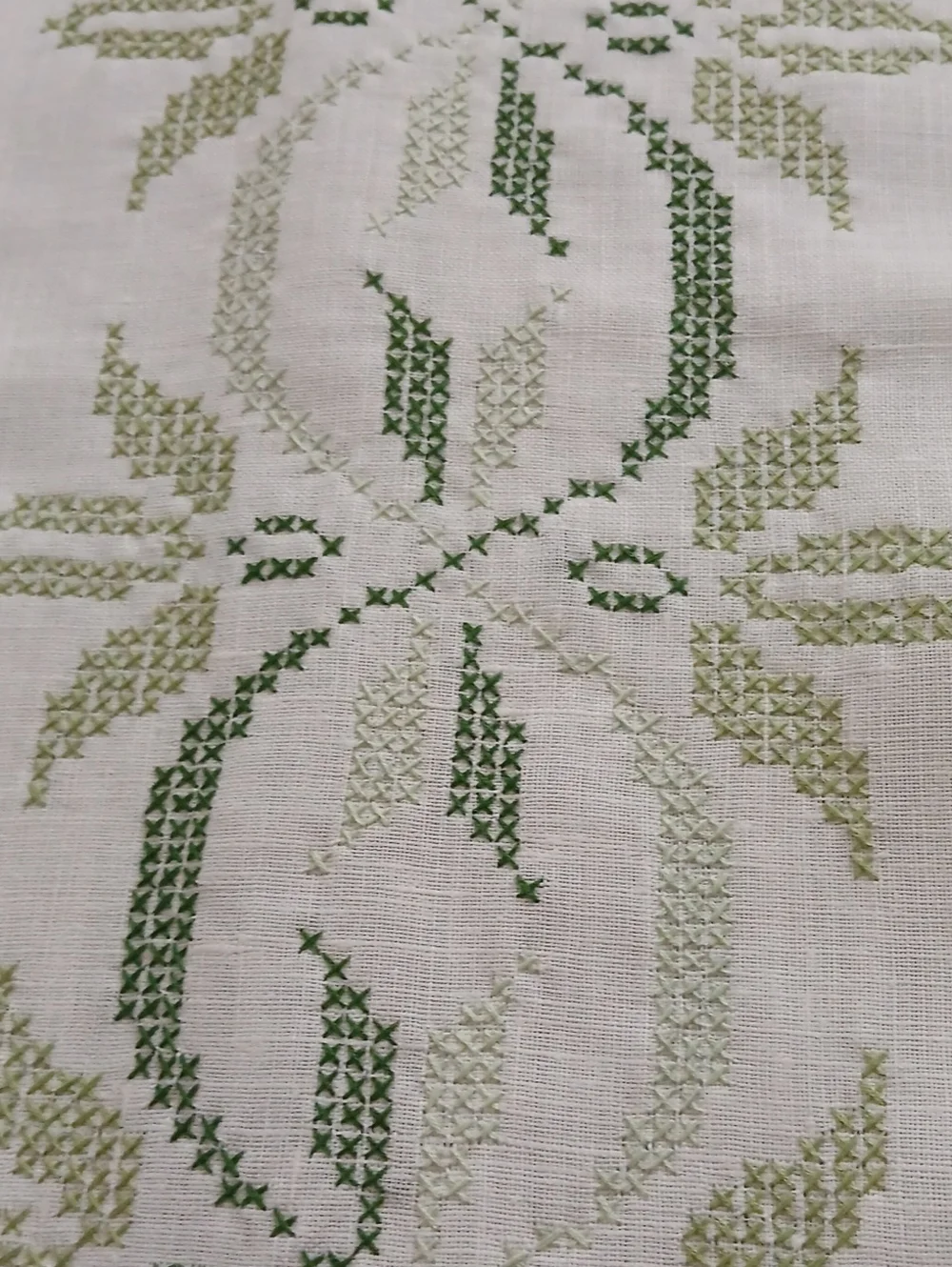 Handmade Needlepoint Tablecloth